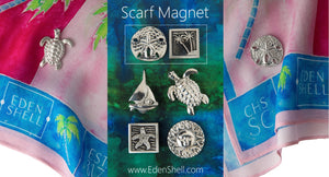 Eden Shell Scarf Magnets